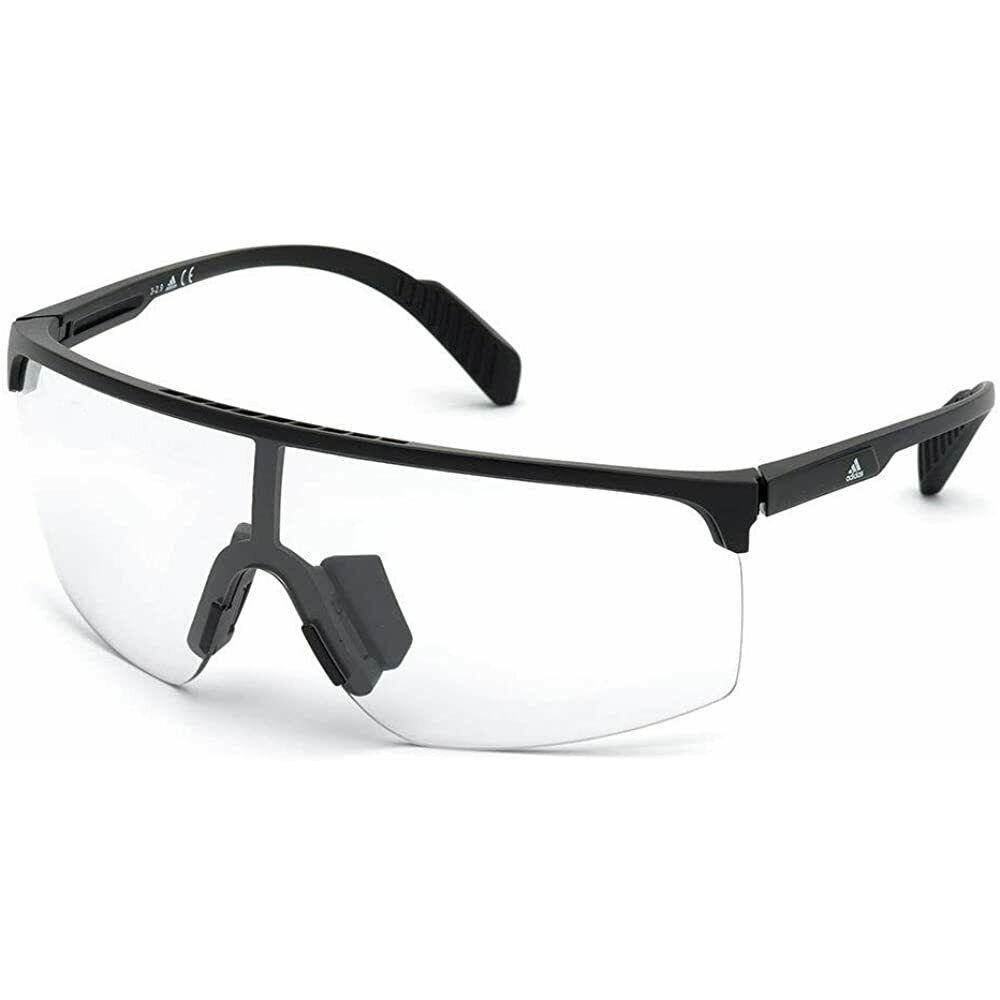 Adidas Sport Sunglasses SP0005 01A Black Frame Crystal to Smoke Photochromic