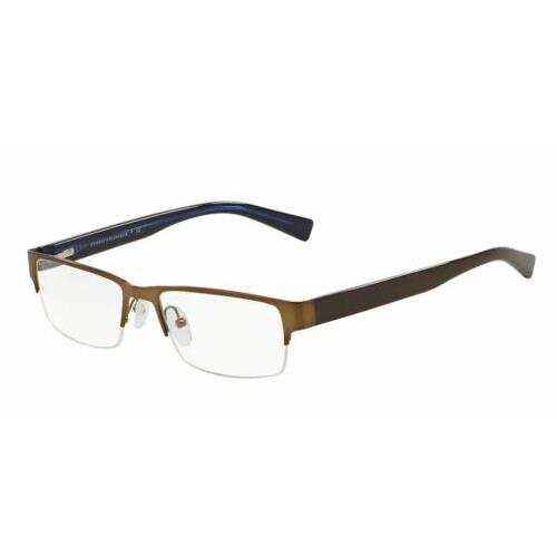 Armani Exchange AX1015 6069 Brown Rectangle 52 mm Men`s Eyeglasses