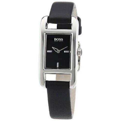 Hugo Boss 1502337 27MM Women`s Black Leather Watch