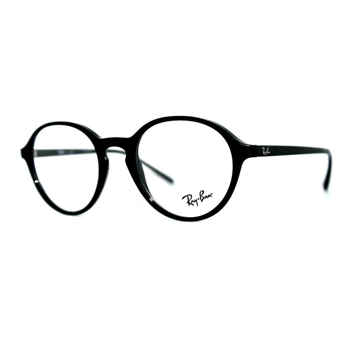 Ray ban RB 7173 2000 Black Eyeglasses Frames 49 20 145MM W case 