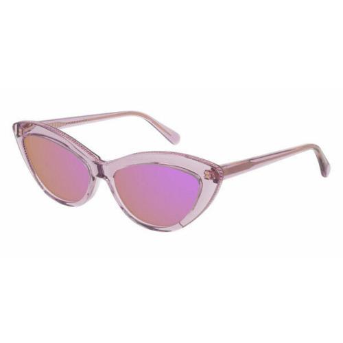 Stella Mccartney SC0187S-010 Violet Pink / Violet Tinted Sunglasses