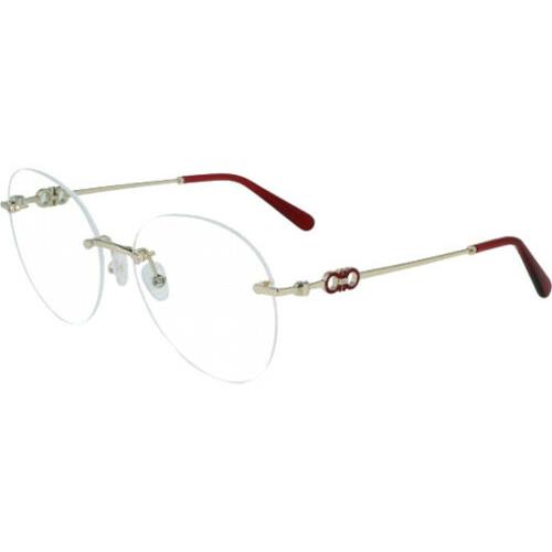 ferragamo rimless eyeglasses