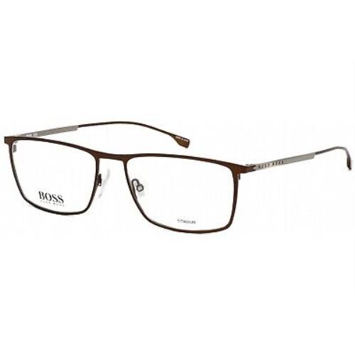Hugo Boss 0976-04IN 00 Matte Brown Eyeglasses