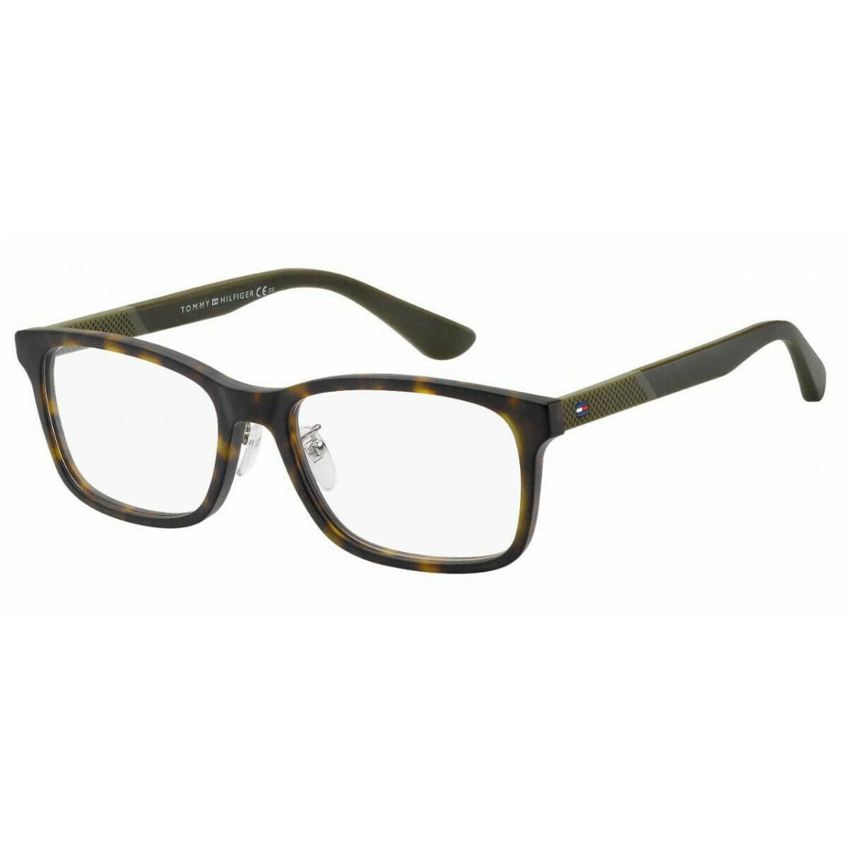 Tommy Hilfiger TH 1568/F 086 55mm Dark Havana Men Rx Eyeglasses Ophthalmic Frame