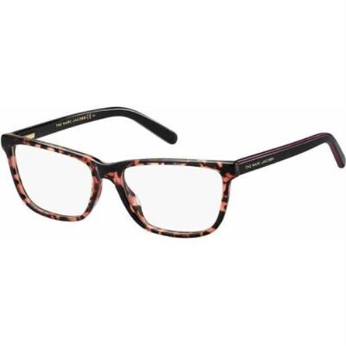 Marc Jacobs-marc 465 00UC Rectangle Eyeglasses Red Havna