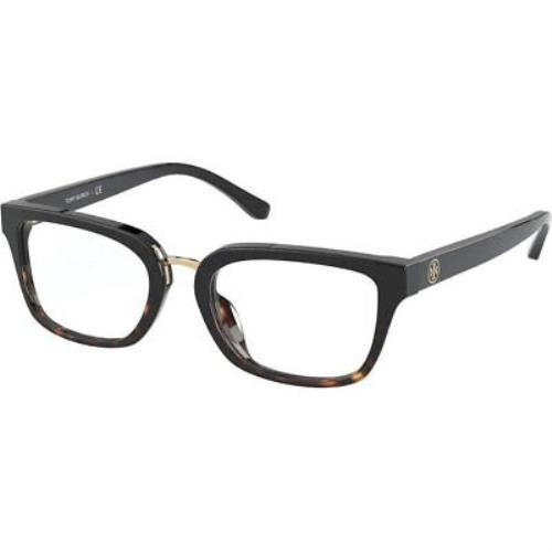 Tory BURCH-TY2111U 1824 Rectangle Eyeglasses Black/tortoise