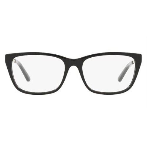 Ralph Lauren RL6206 Eyeglasses Women Black Butterfly 54mm