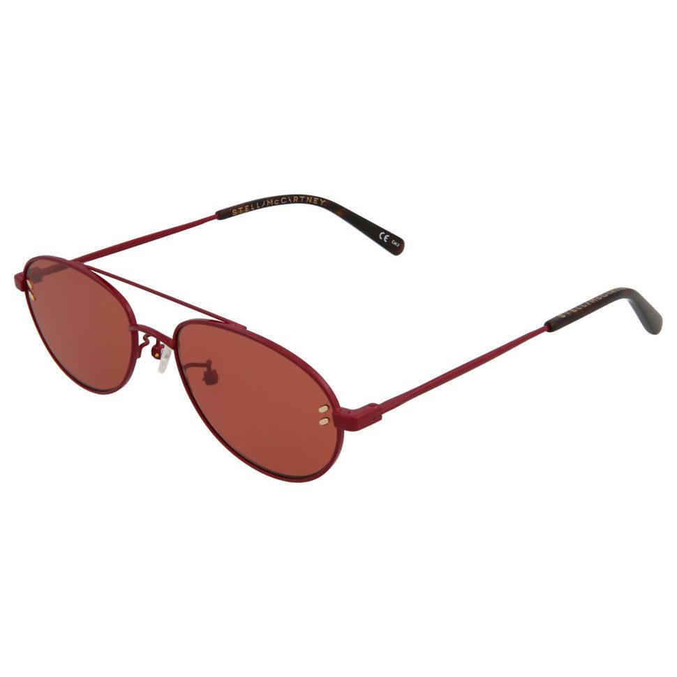 Stella Mccartney SC0180S-004 Red / Red Tinted Sunglasses