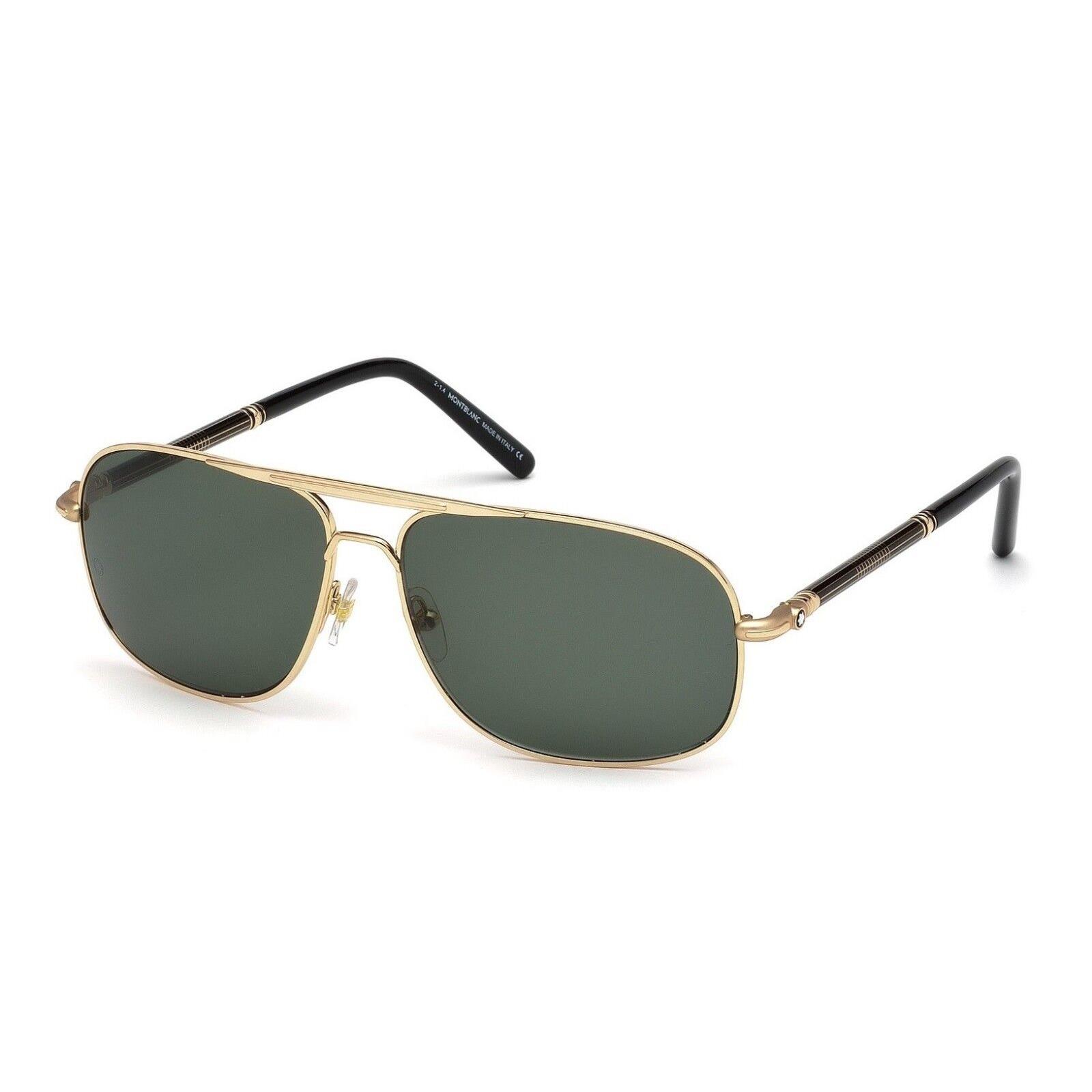 Montblanc MB513S 30N Aviator UV Protected Shades Sunglasses