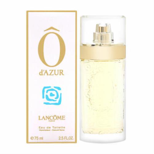 O D`azur by Lancome For Women 2.5 oz Eau de Toilette Spray