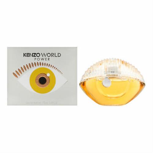 Kenzo World Power by Kenzo For Women 2.5 oz Eau De Parfum Spray