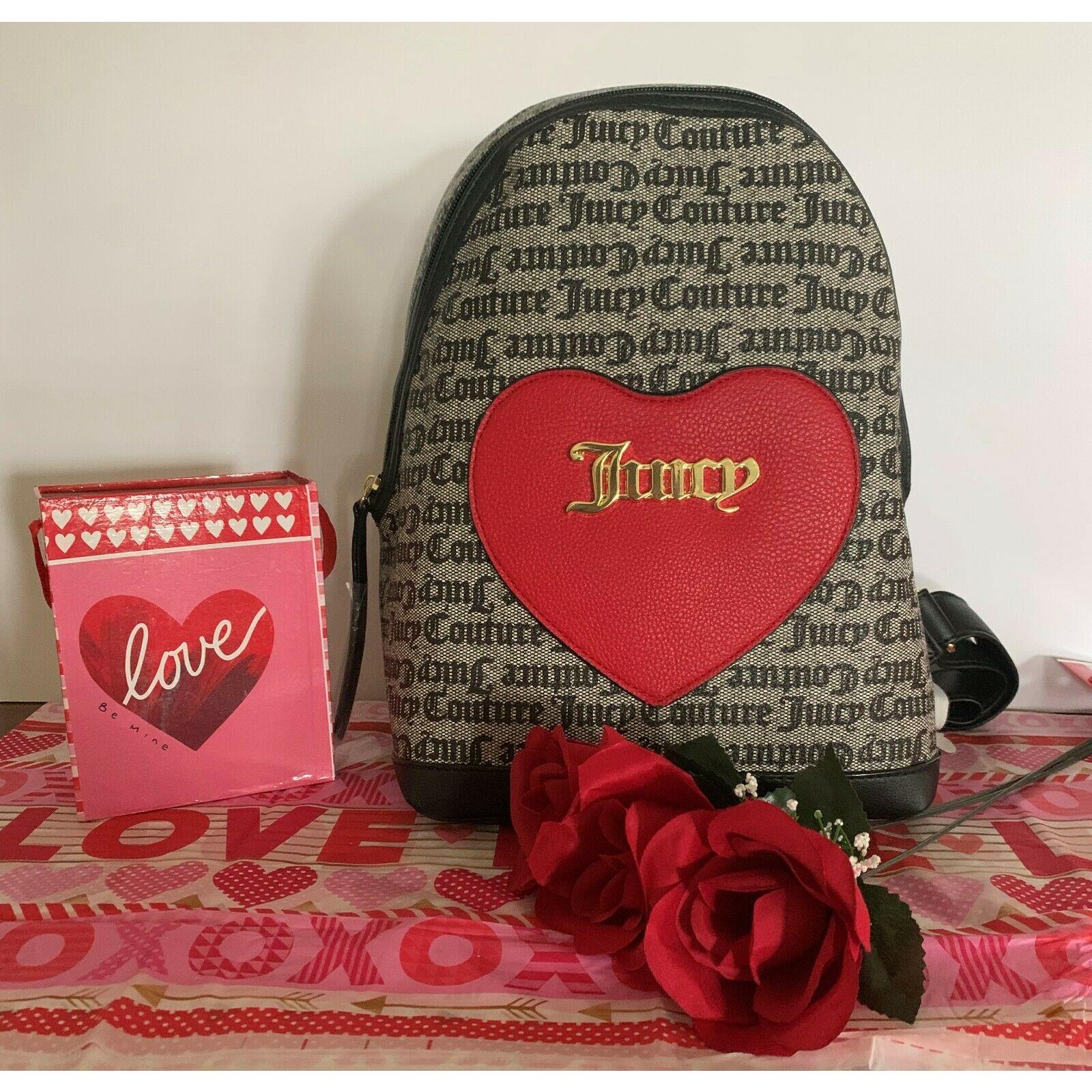 Juicy Couture Gothic Mini Backpack Heart Logo Forget Me Not