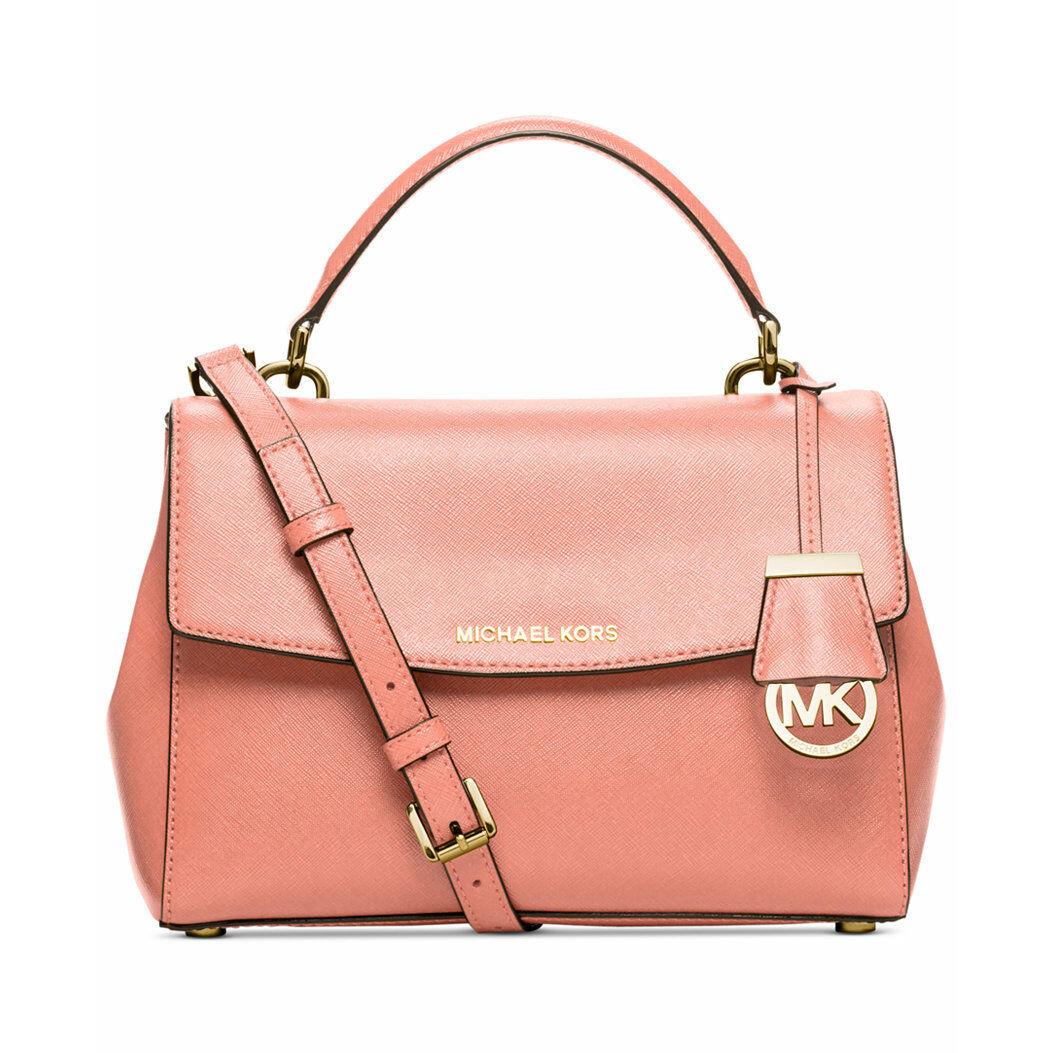 michael kors peach bag