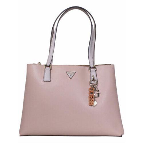 Guess Women`s Becca Luxury Satchel Handbag Blush Multi VG774223