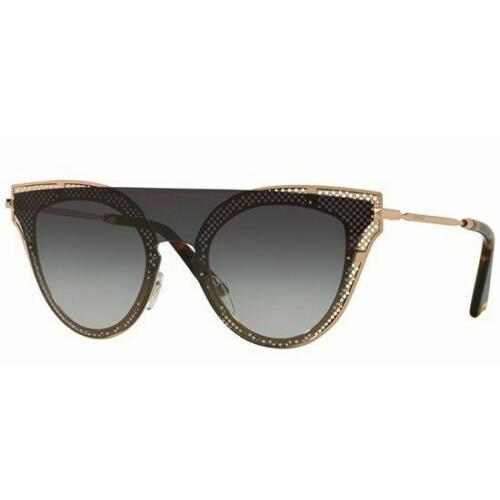 Valentino VA 2020 Rose Gold/smoke Shaded 3004/8G Sunglasses