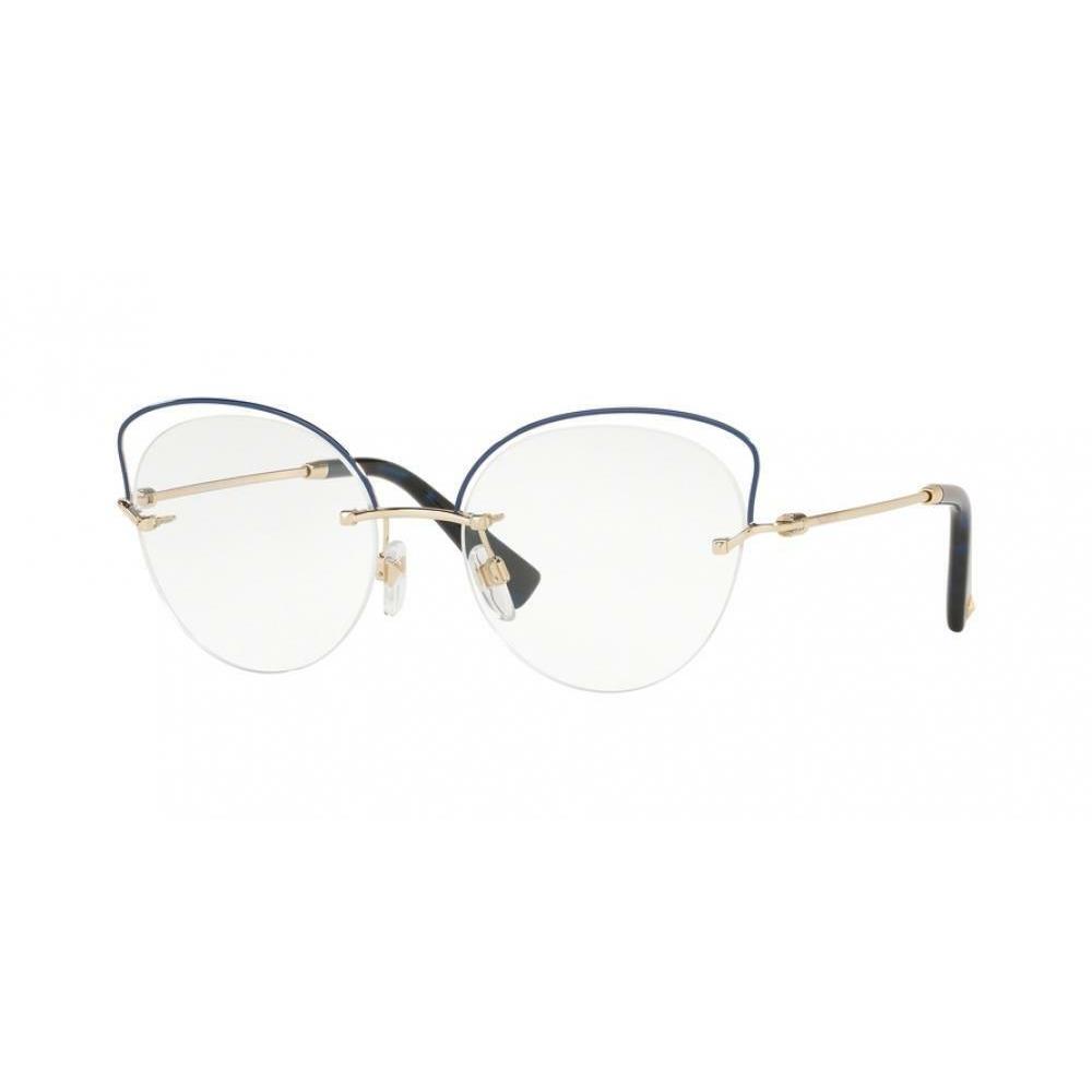 Valentino Butterfly VA 1015 Pale Gold Blue 3034 Eyeglasses