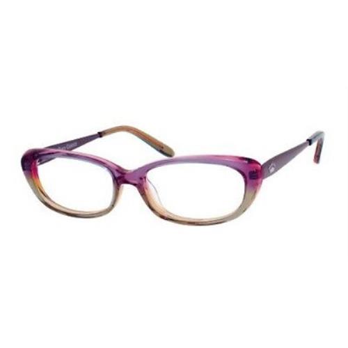 Juicy Couture Eyeglasses 908 0EA5 Rainbow 47MM with Case