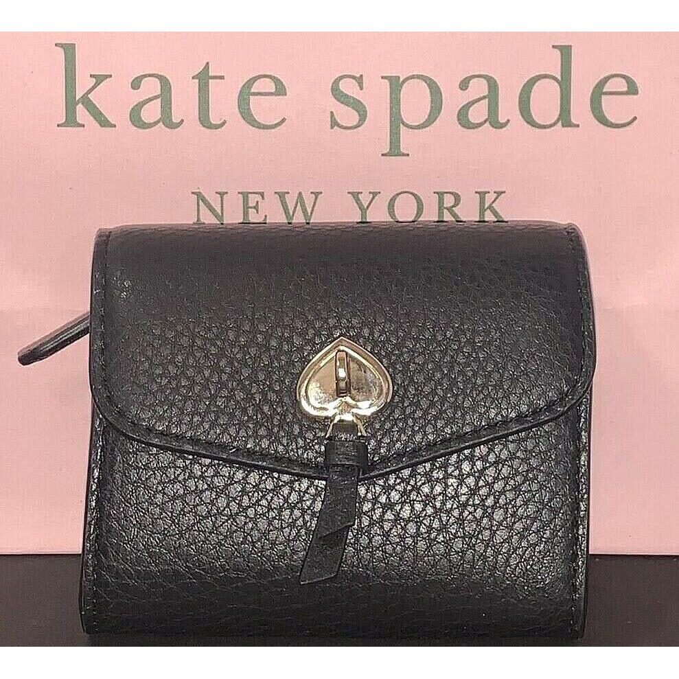 Kate Spade Marti Small Flap Wallet Black