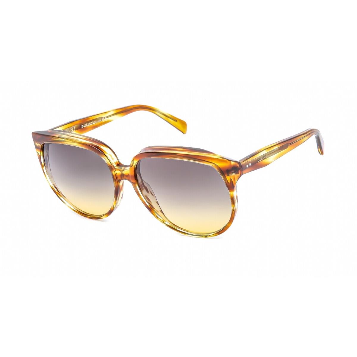 Celine CL4048IN-56B Brown Havana / Blue Gradient Sunglasses