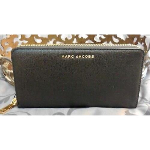 marc jacobs textured leather continental wallet