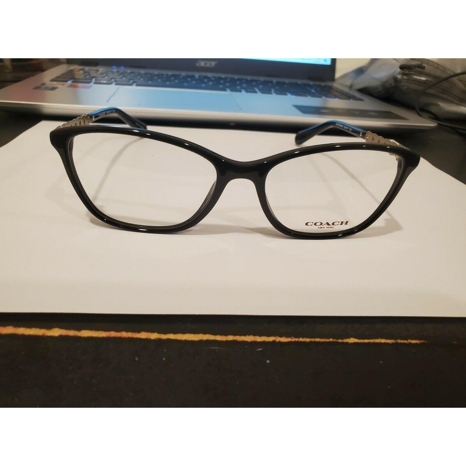 coach rectangle eyeglasses