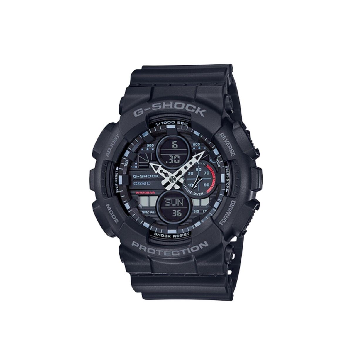 Casio G-shock GA140-1A1 Analog-digital Dial Black / Grey Strap Watch