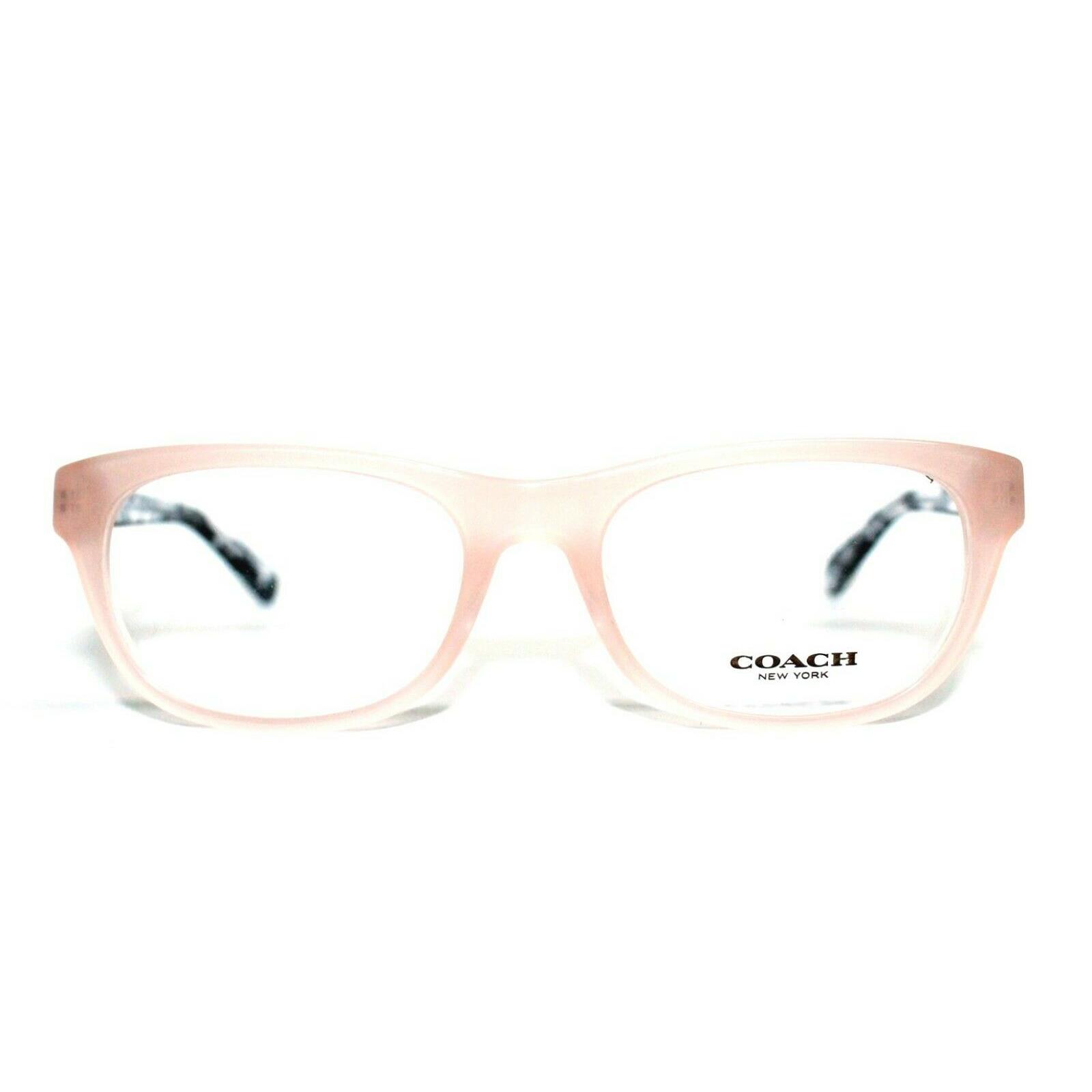 Coach HC 6081 5350 Pink Black Eyeglasses RX 51-18-135 MM