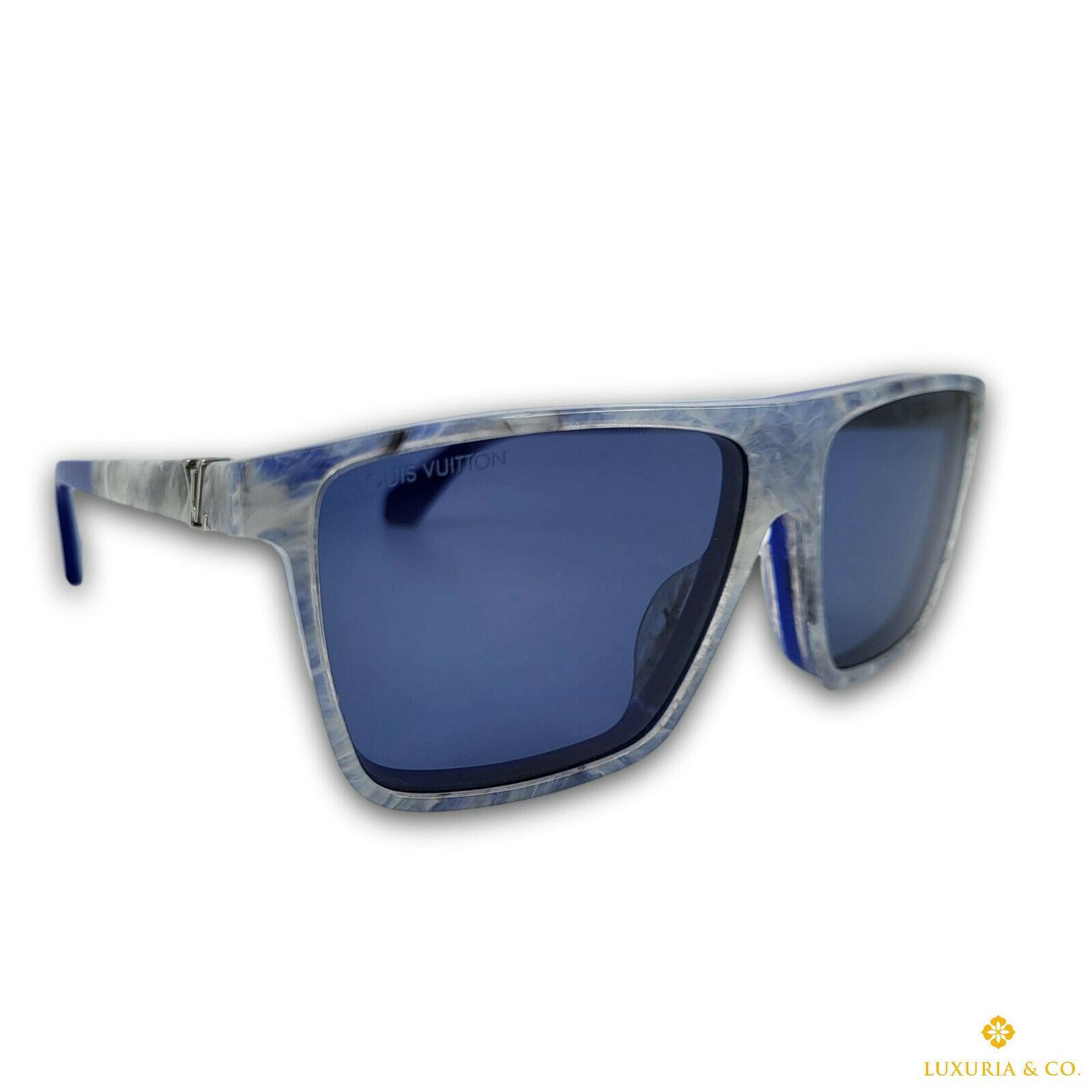 Louis Vuitton Portland Grey Blue E Sunglasses Z1272E 847K