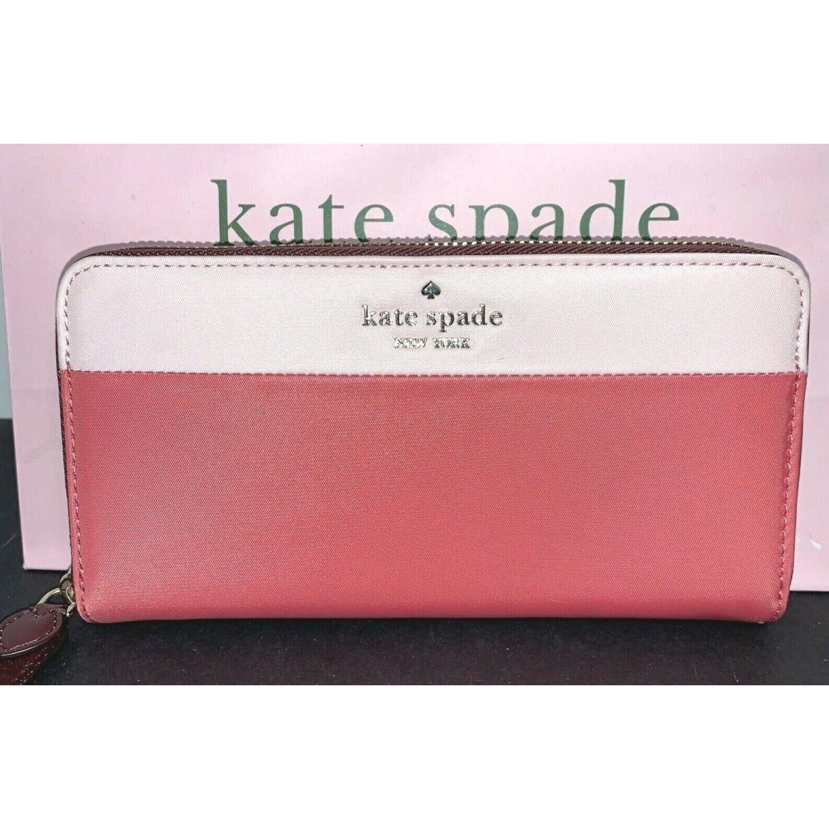 Kate Spade Chelsea The Little Better Color Block Zip Around Wallet K4753