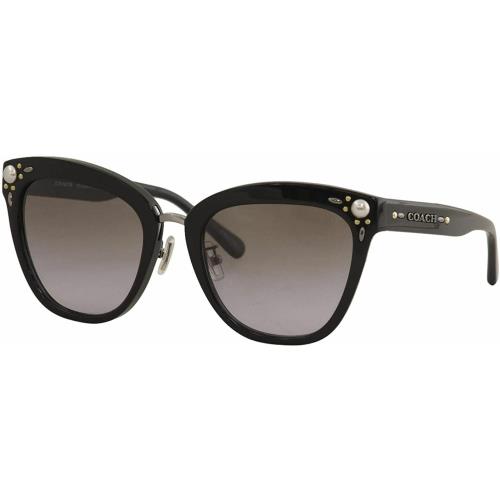Coach HC8266H 50024Q Black/grey Sunglasses