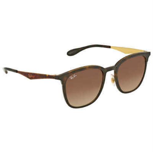 Ray-ban Ray Ban Brown Gradient Square Unisex Sunglasses RB4278 628313 51 RB4278 628313