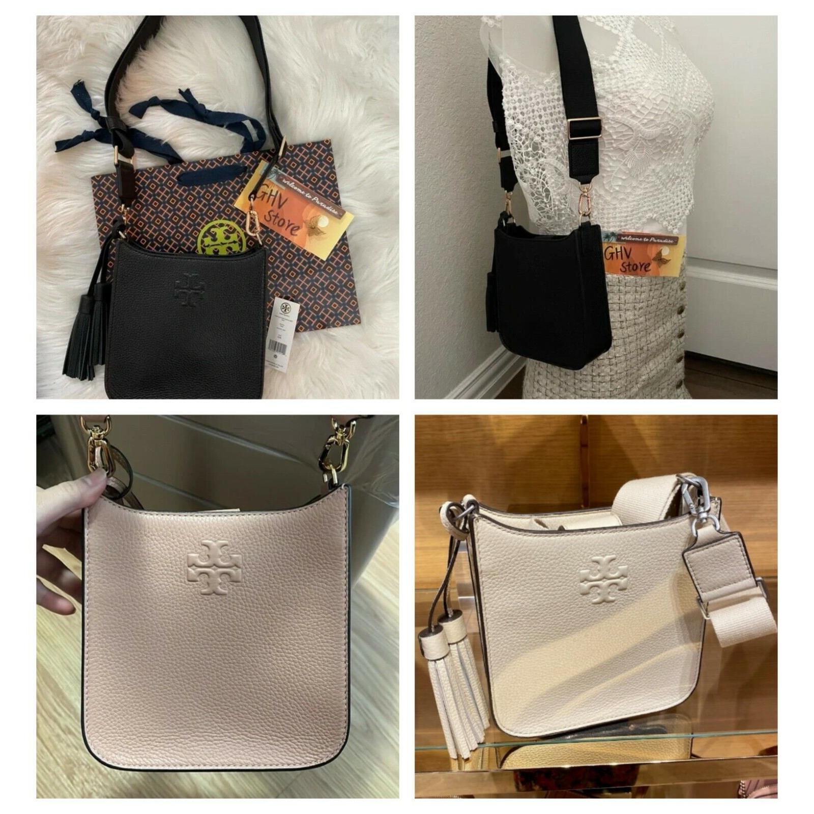 Tory Burch Thea Mini Web Crossbody Tassel Shoulder Bag 003265085126