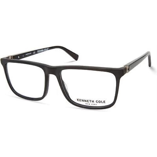 Kenneth Cole York KC 337 KC0337 Matte Black 002 Eyeglasses