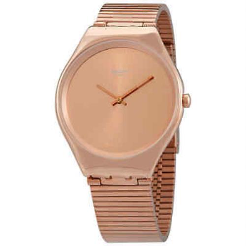 Swatch Skinelegance Quartz Pink Gold Dial Unisex Watch SYXG101GG