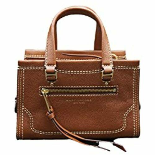 Marc Jacobs M0015022 Falafel Leather Gold Hardware Women`s Mini Satchel Bag
