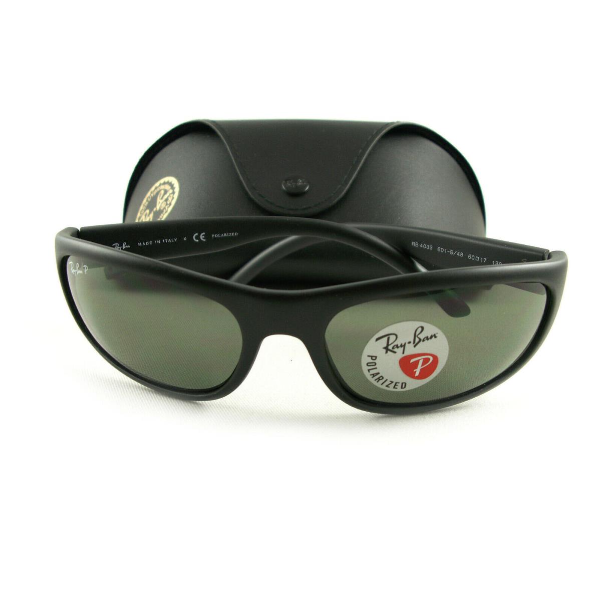 Ray-ban Sunglasses RB4033 Black Green Polarized 601S48