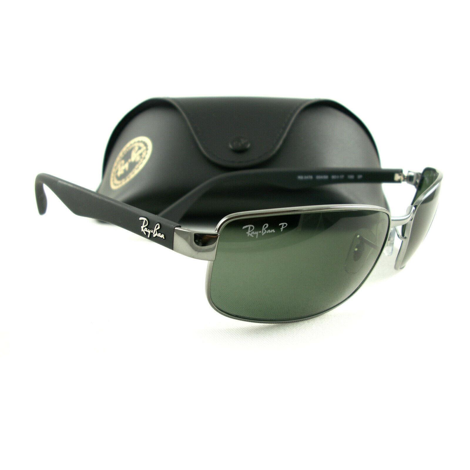 Ray-ban Sunglasses RB3478 Gunmetal Green Polarized 004/58