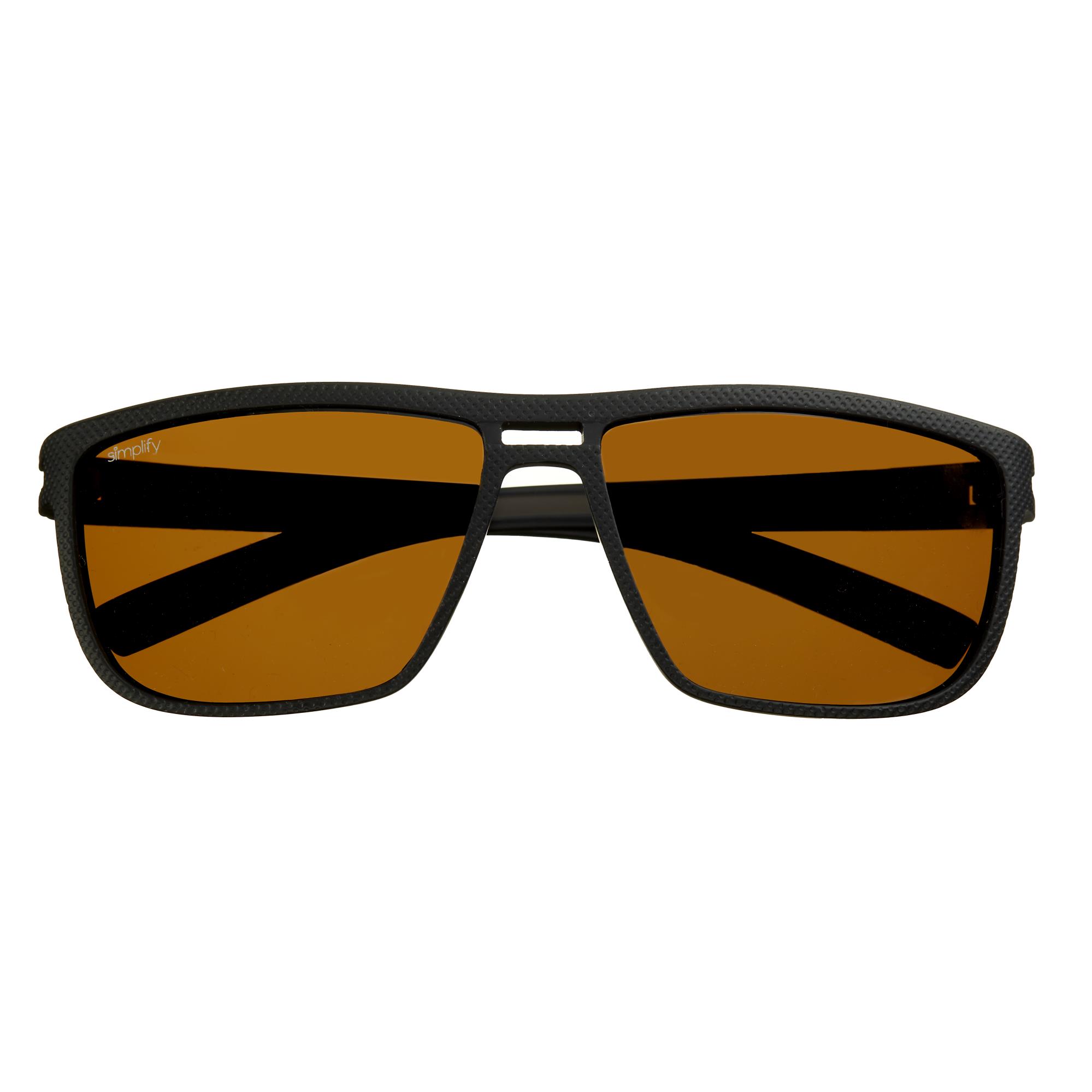 Simplify Barrett Polarized Sunglasses - Black/brown