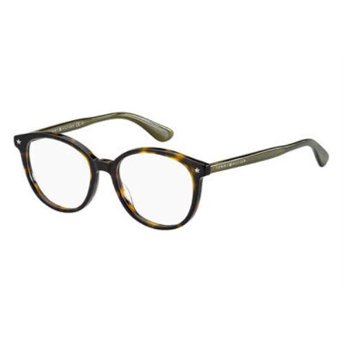 Tommy Hilfiger Th1552-0086 Dark Havana Eyeglasses