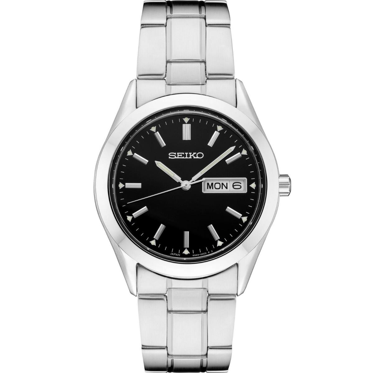 Seiko SUR361 Essentials Time Watch Wristwatch 088104813078 Seiko
