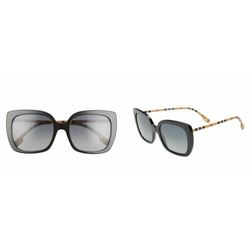 burberry 54mm square polarized sunglasses