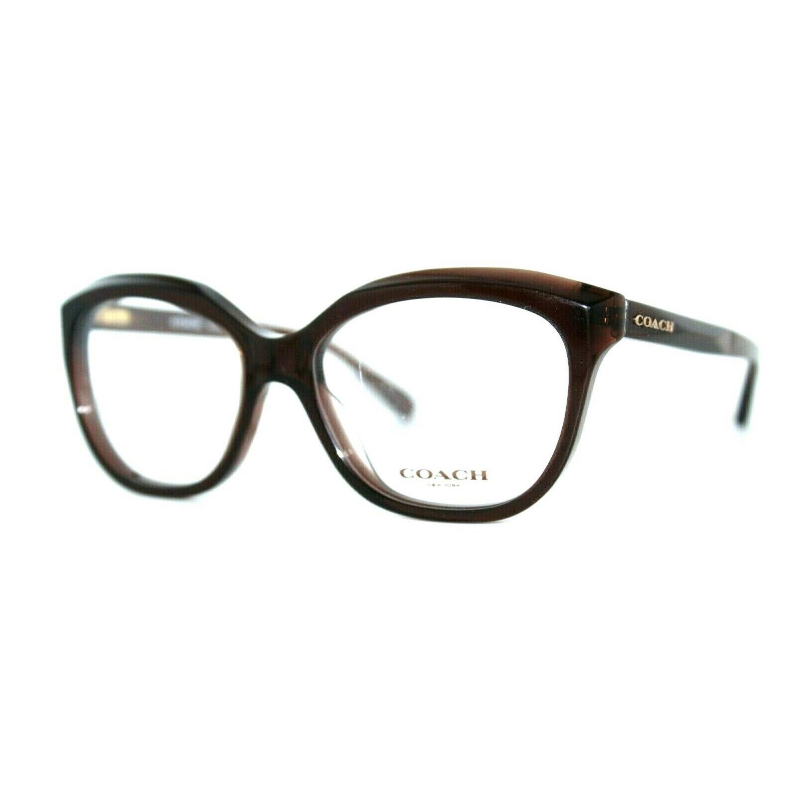 Coach HC 6096 5430 Dark Brown Eyeglasses Frames 53-16-135MM