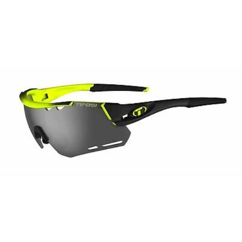 Tifosi Alliant Sunglasses Race Neon w/ Smoke/ac Red/clear Changeable Lenses