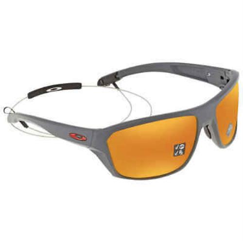Oakley Split Shot Prizm Ruby Polarized Rectangular Sunglasses OO9416 941608 64