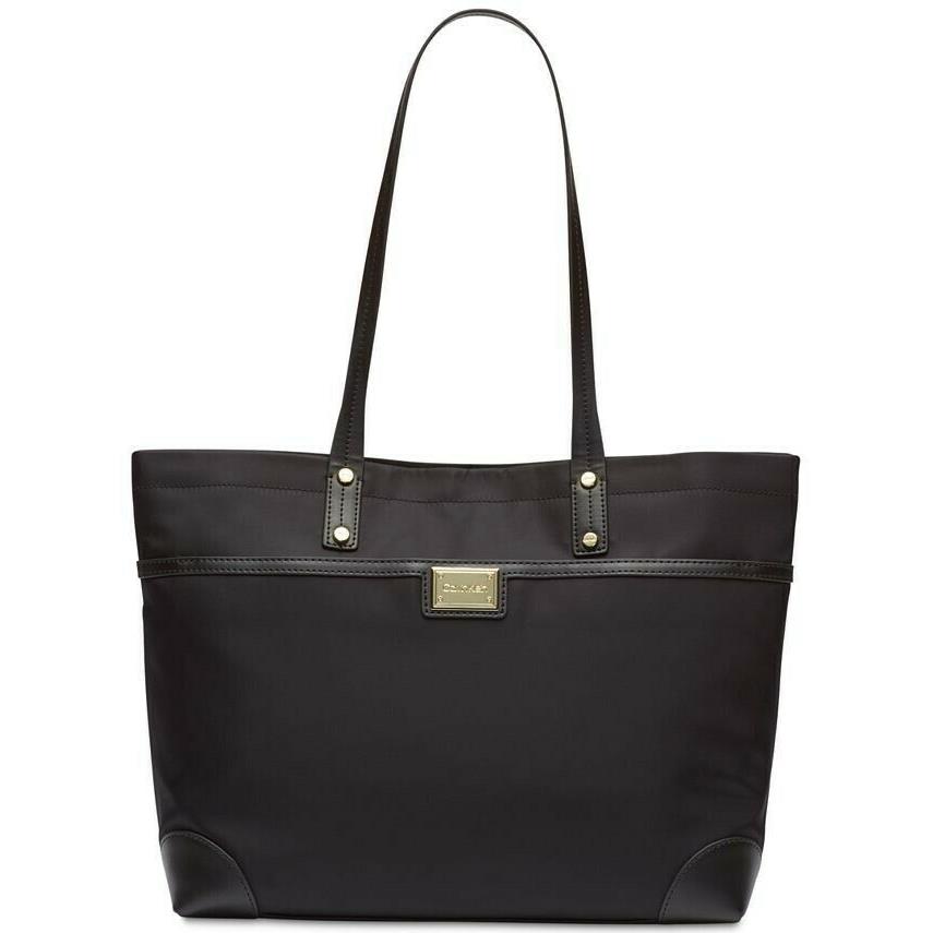 calvin klein gabrianna tote bag