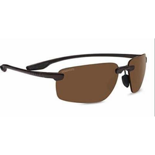 Serengeti 8502 Erice Sunglasses Sanded Dark Brown