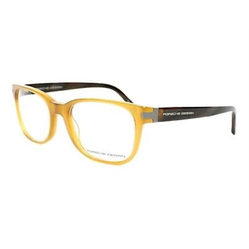 Porsche Design Eyeglasses - P8250 B - Yellow Caramel Brown 53-18-135