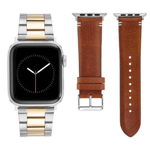 Vince Camuto Cobble Hill Collection Men`s Apple Watch Band Set