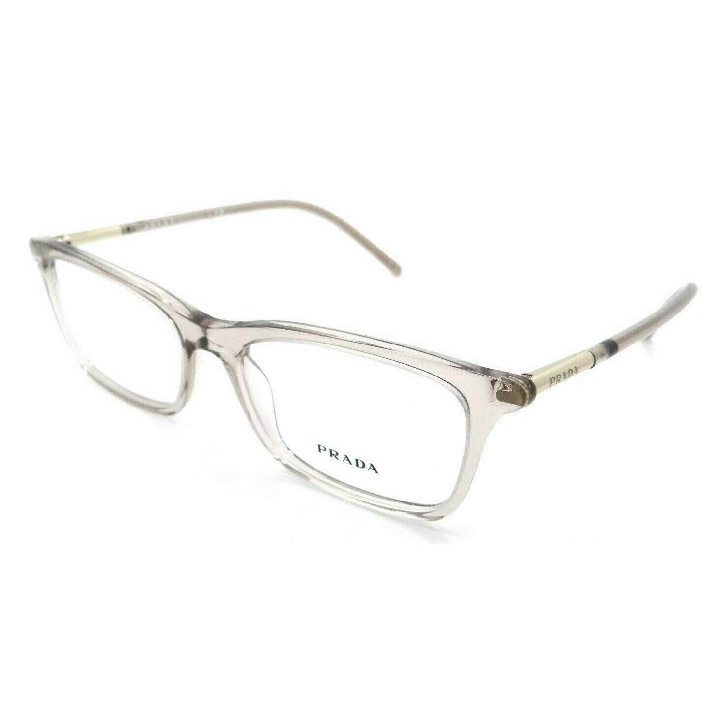 Prada Eyeglasses Frames PR 16WV 05N1O1 5217140 Honey Crystal Made in