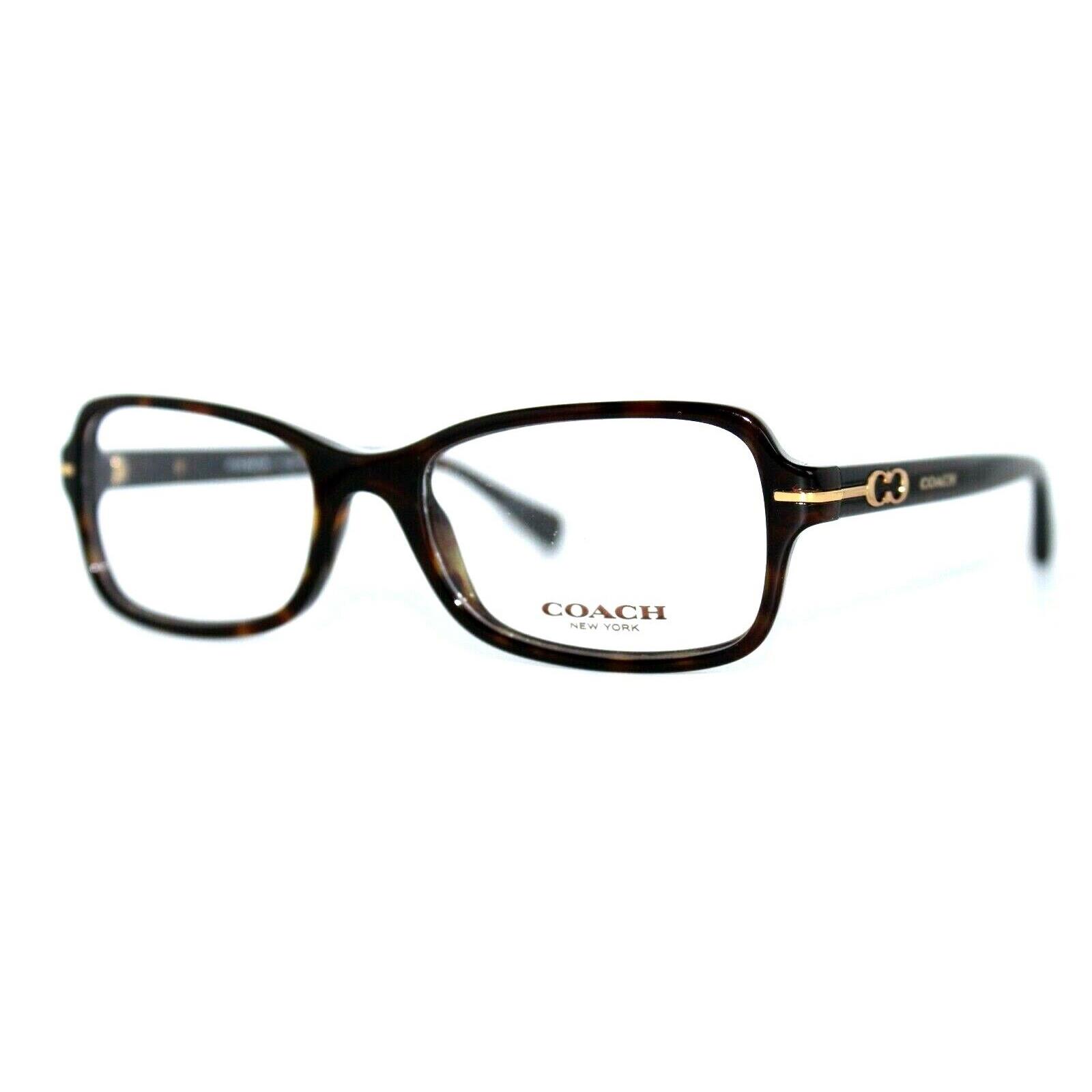 Coach HC 6055 Laurel 5001 Tortoise Eyeglasses Frames 50-17-135MM